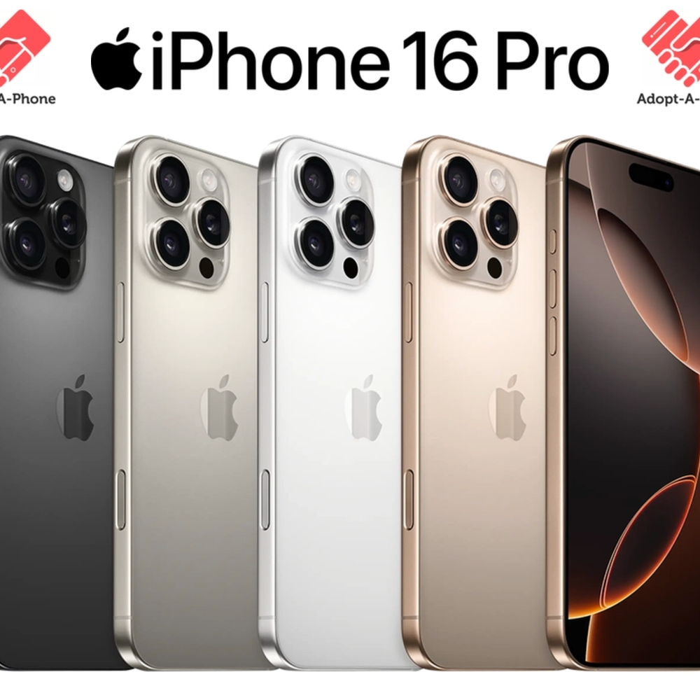 Apple iPhone 16 Pro UNLOCKED - Black, Silver, Gold